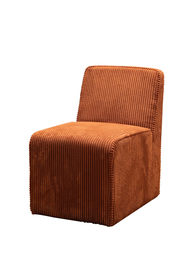 Disco armchair rust cord - 2