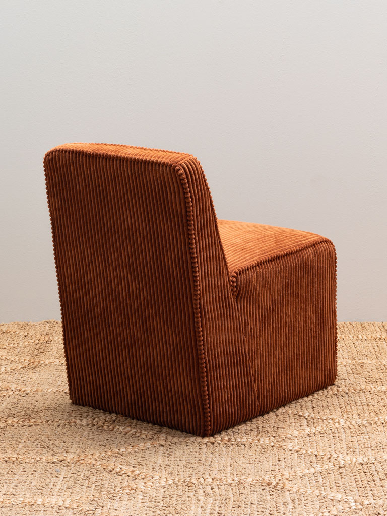 Disco armchair rust cord - 4