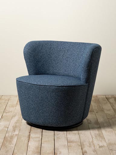 Swivelling armchair Iséo