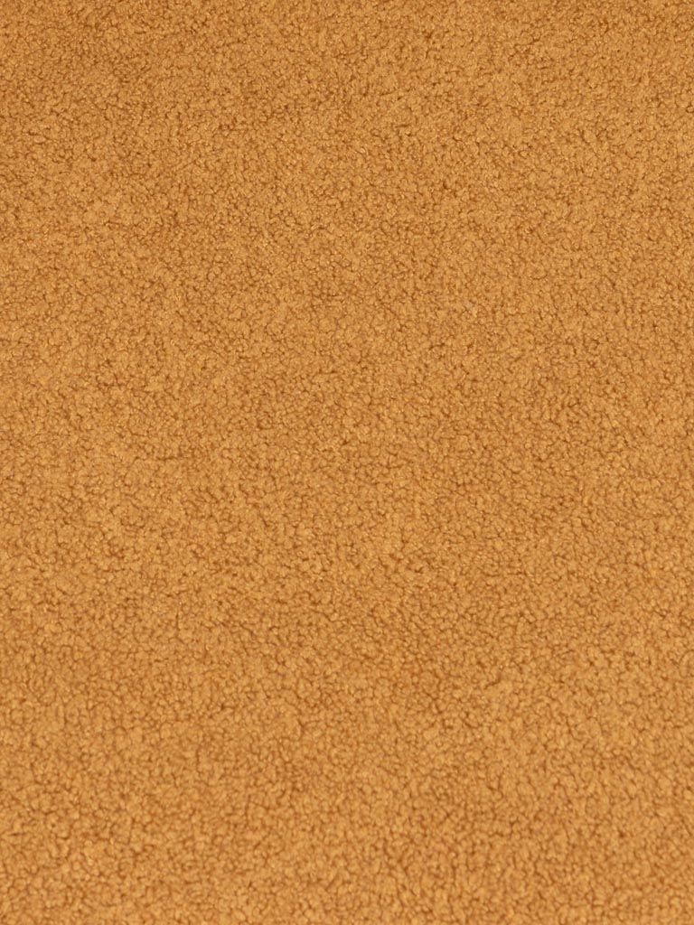 Small sofa ochre curl Teddy - 2