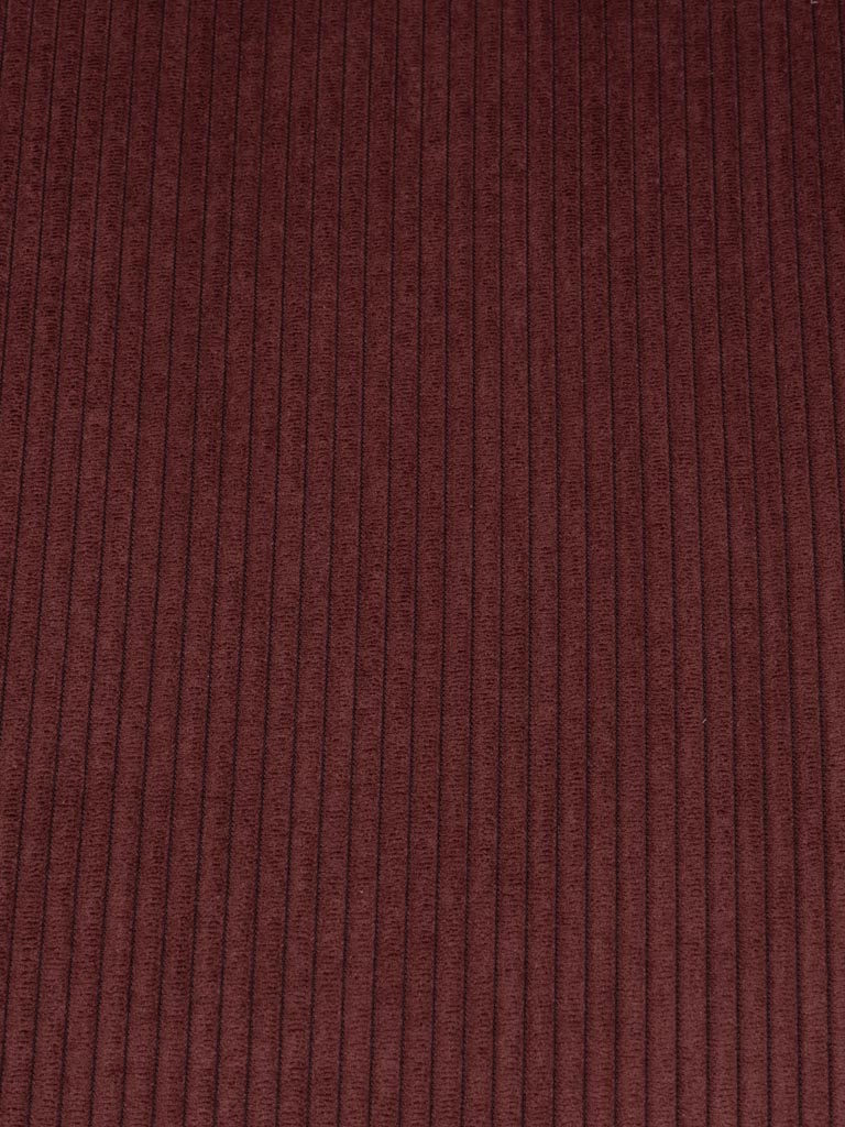 Small sofa cord wine-red Dandy - 7