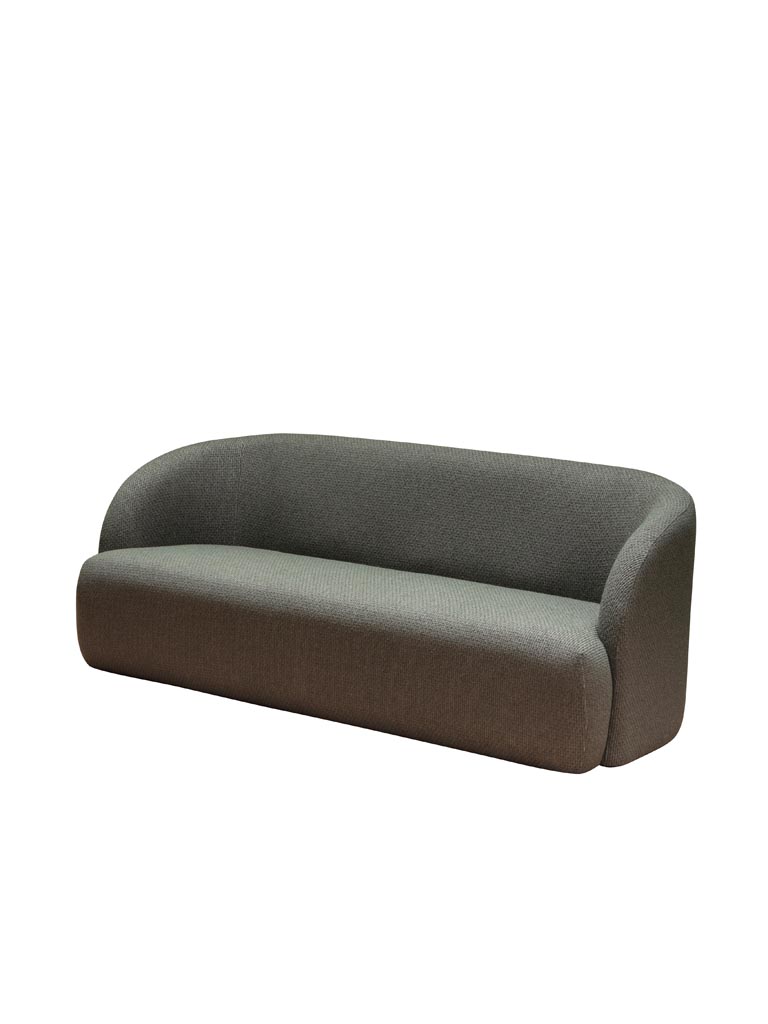 Sofa 3 seaters kaki Clive - 2