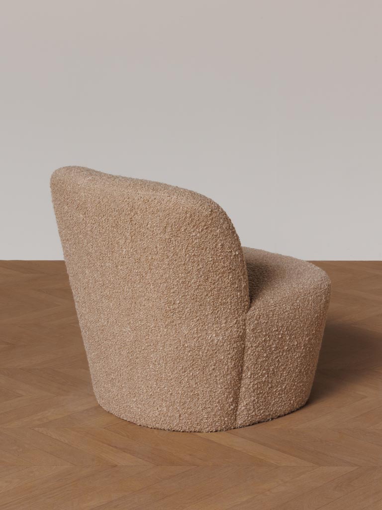 Beige armchair Birman - 4