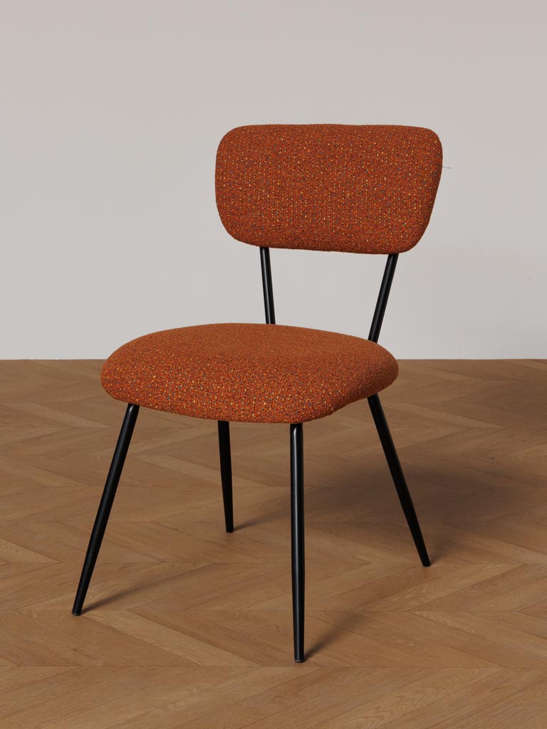 Chaise terracotta Kiwi - 1