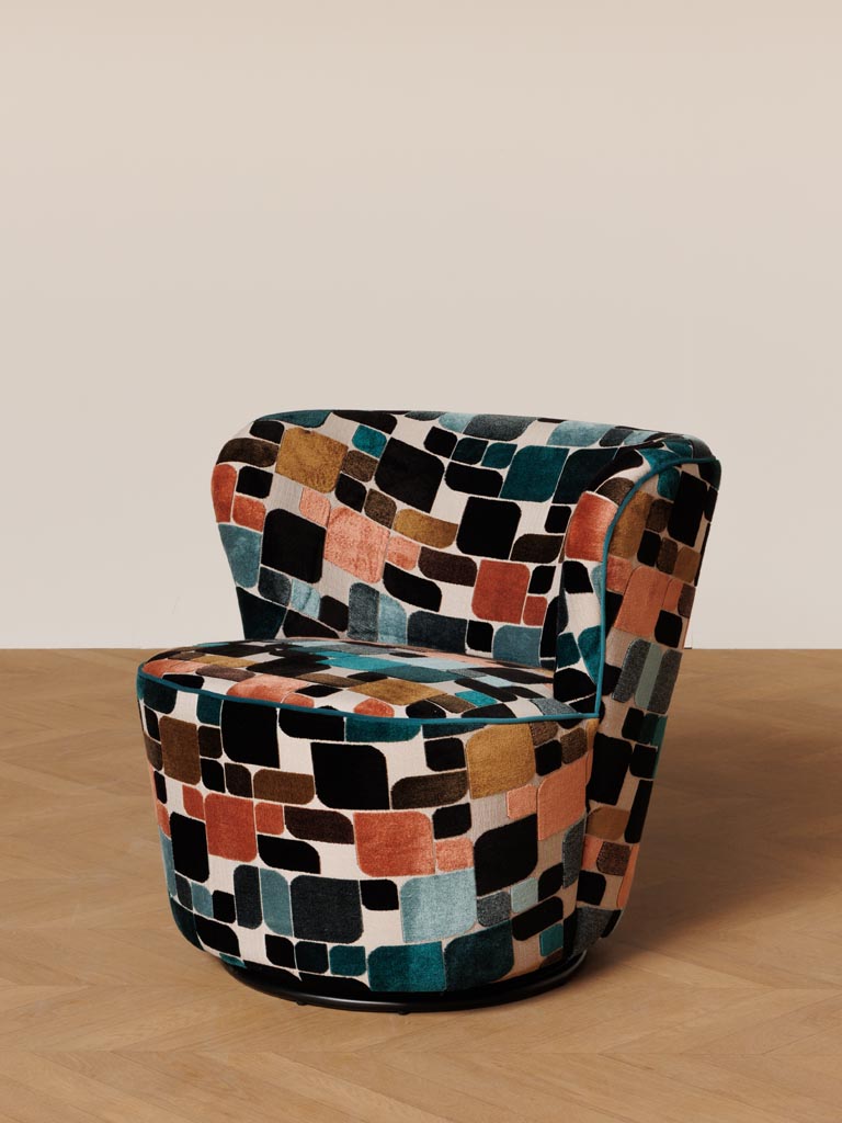 Swivelling armchair - 1