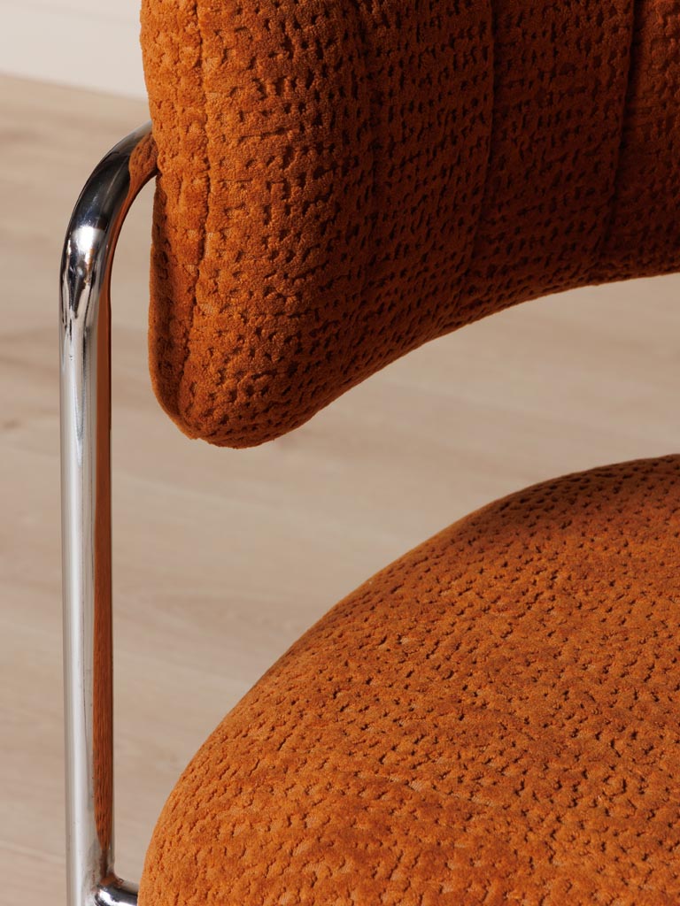 Chaise chrome London - 5