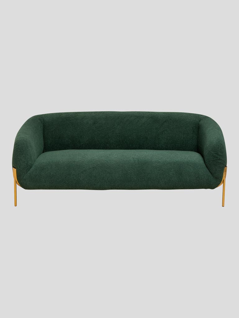 Hydra 3-seater curved sofa - 1