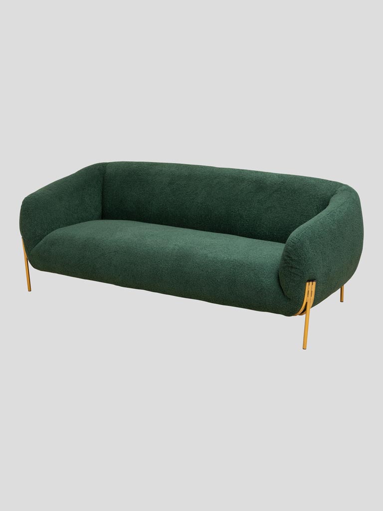 Hydra 3-seater curved sofa - 3