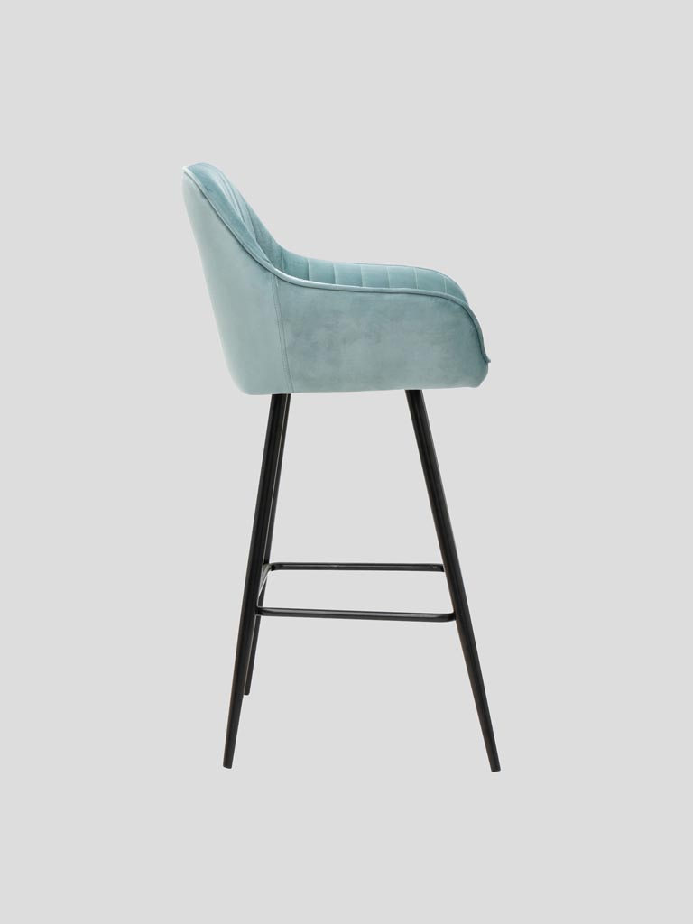 Light blue Bar chair Echaciel - 4