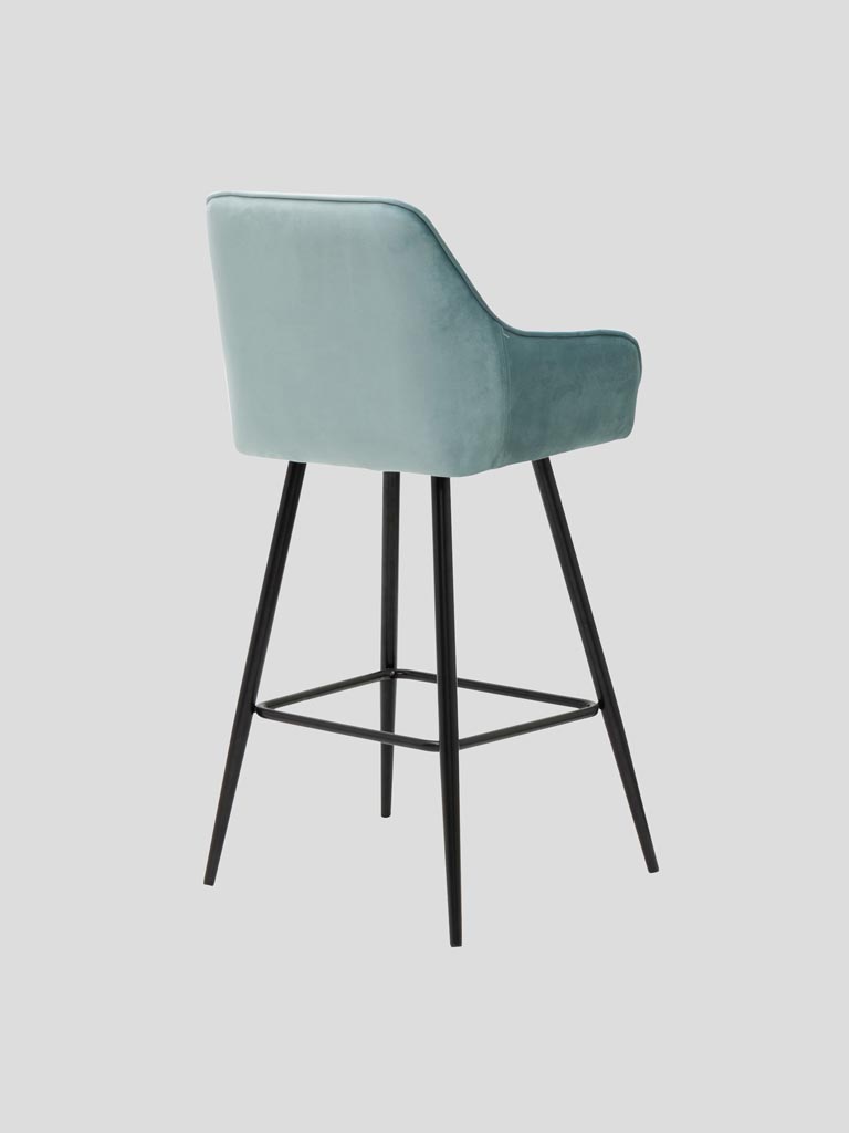 Light blue Bar chair Echaciel - 3