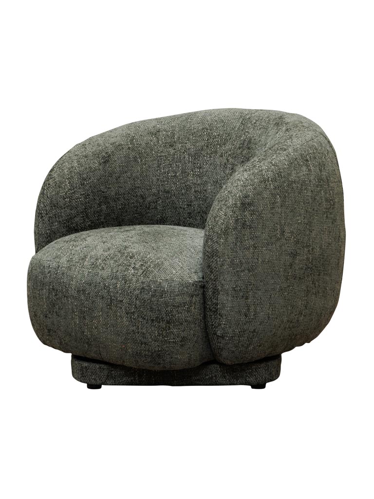 Fauteuil roratif vert Moeraki - 2