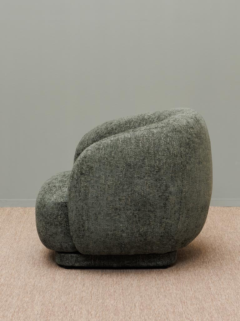 Fauteuil roratif vert Moeraki - 5