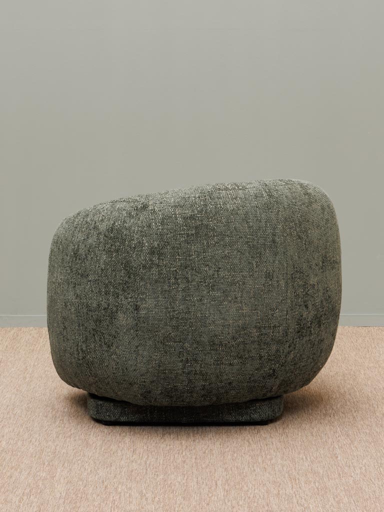 Fauteuil roratif vert Moeraki - 4