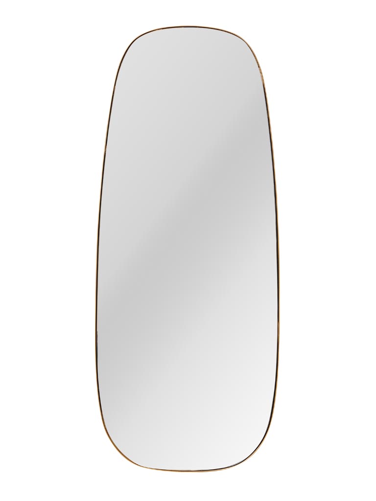 Miroir Tina patine laiton - 2