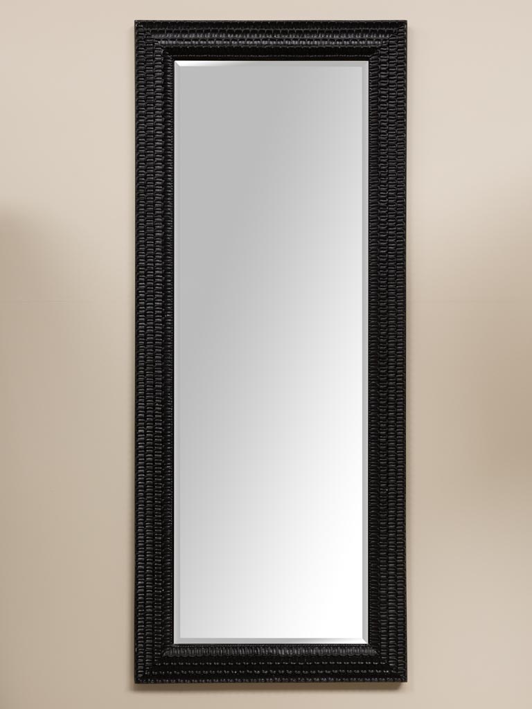 Big black mirror pinecone design - 1