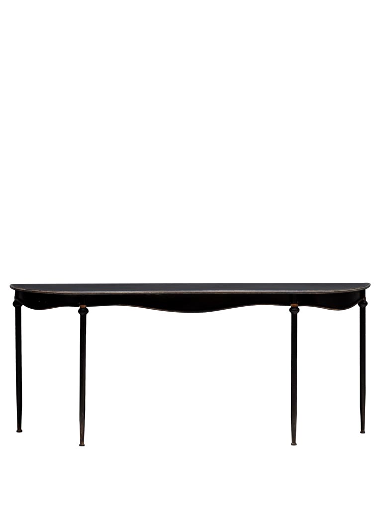 Large console antique black Orléans - 2