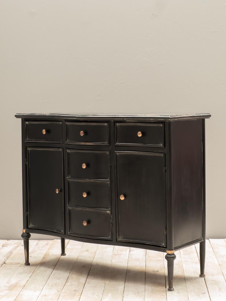 Chest with 3 drawers and 3 doors Orléans - 3