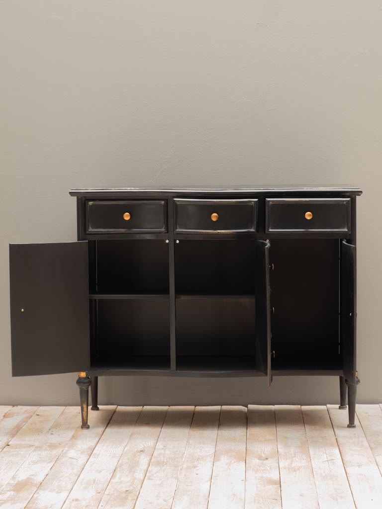 Chest with 3 drawers and 3 doors Orléans - 4