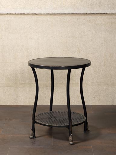 Side table Henri meshed metal