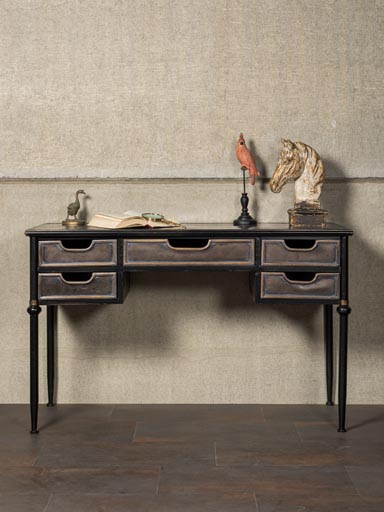 Desk with 5 drawers Ormesson