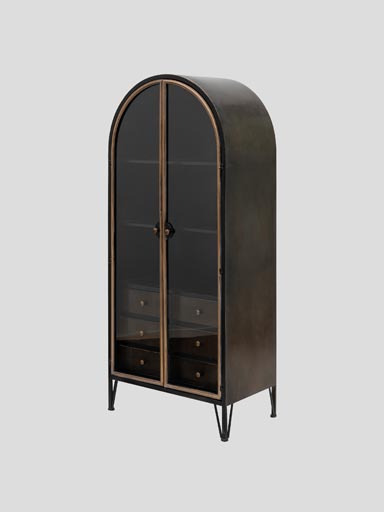 Armoire Walton 2 portes 6 tiroirs