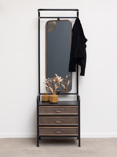 Mirror cabinet 3 drawers Bonaparte