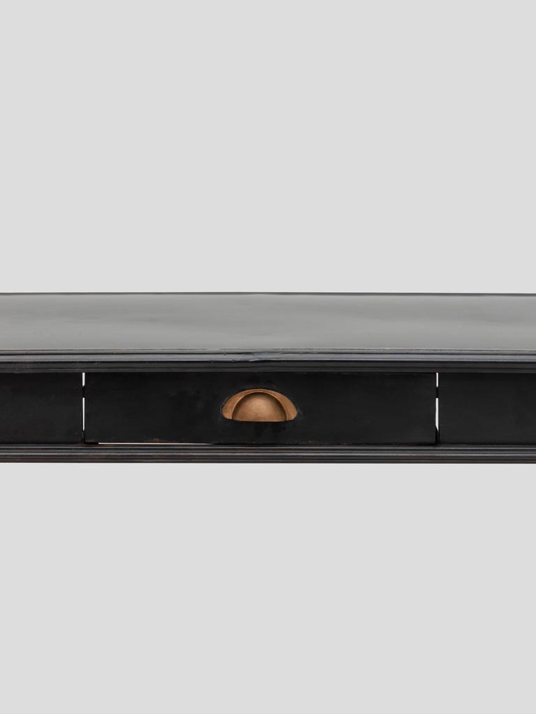 Black console 1 drawer Bellay - 3