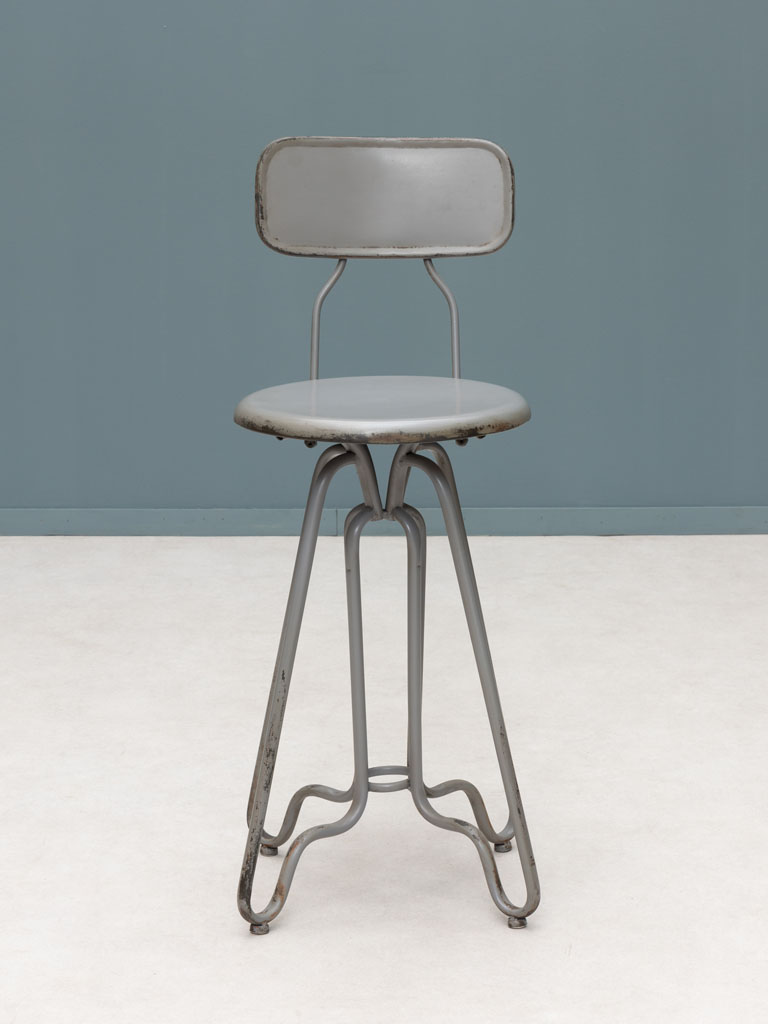 Chair grey patina Valéry - 1