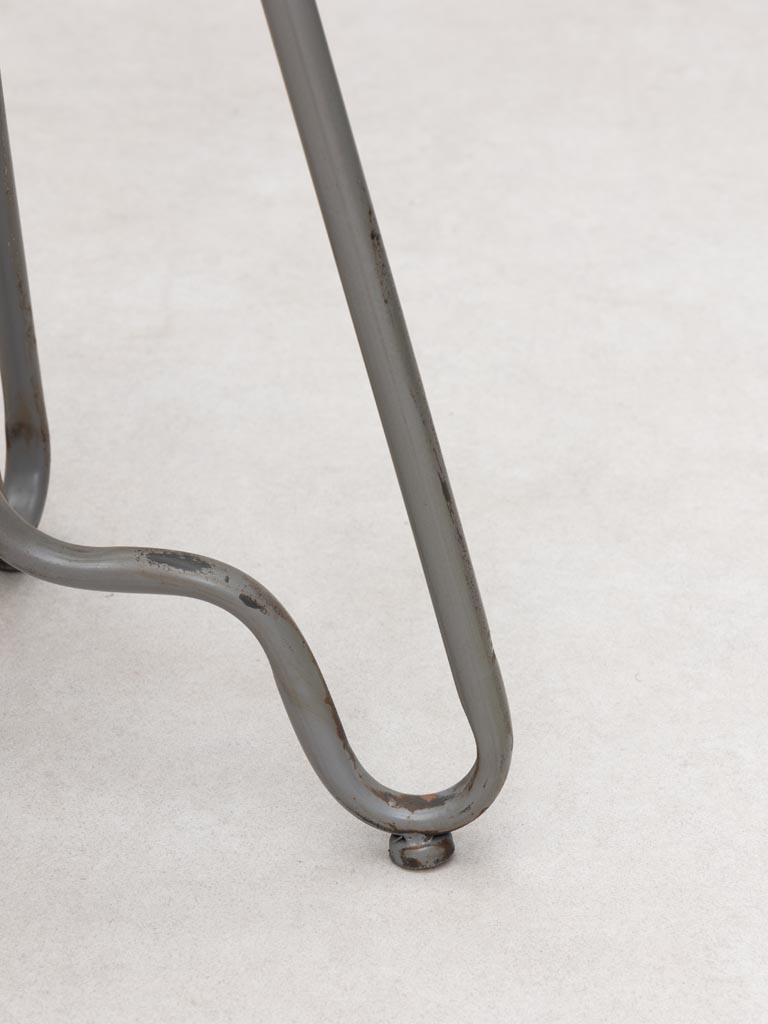 Chair grey patina Valéry - 3