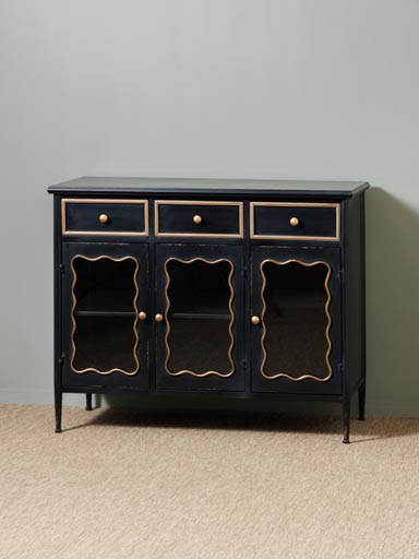 Sideboard 3 doors 3 drawers Sagan