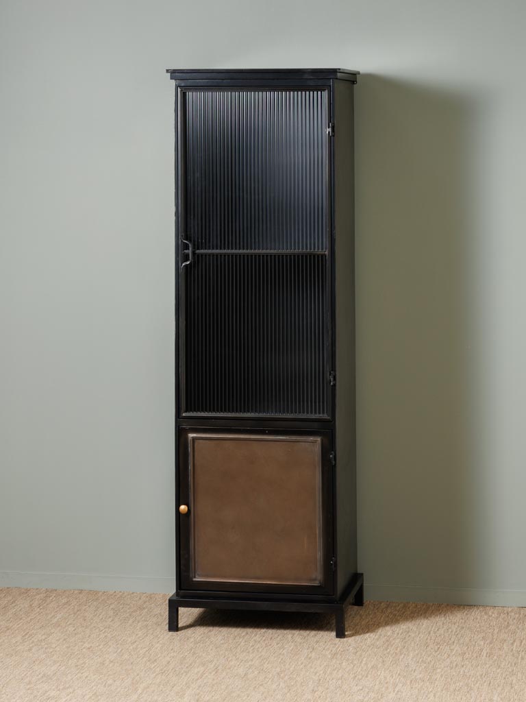 Armoire verre strié Malcolm - 4