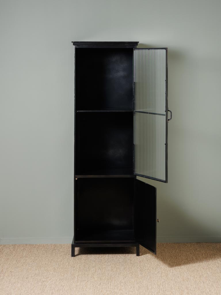 Armoire verre strié Malcolm - 6