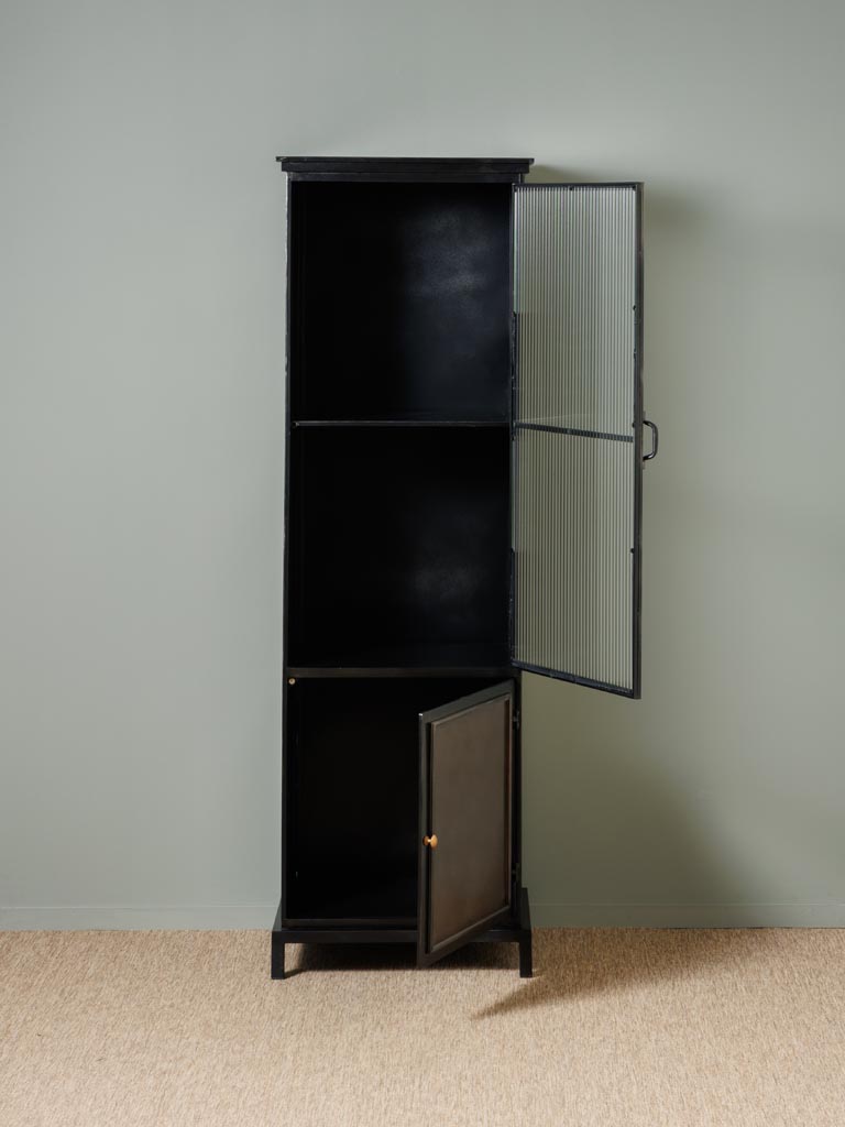Armoire verre strié Malcolm - 5