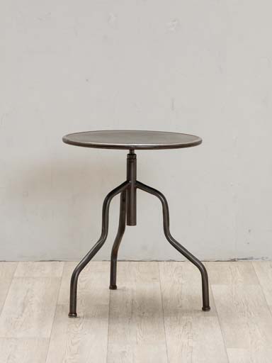 Round table adjustable height