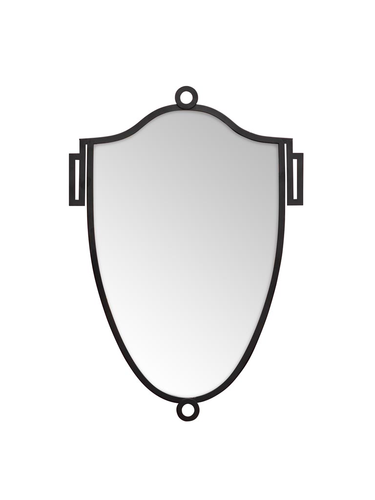 Miroir Insignia metal noir - 2