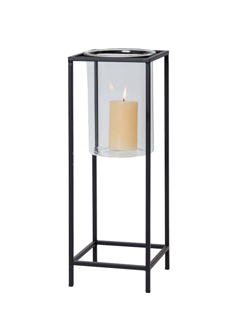 High candle holder metal frame - 2