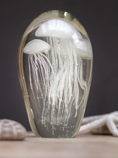 Paperweight 3 jellyfishes