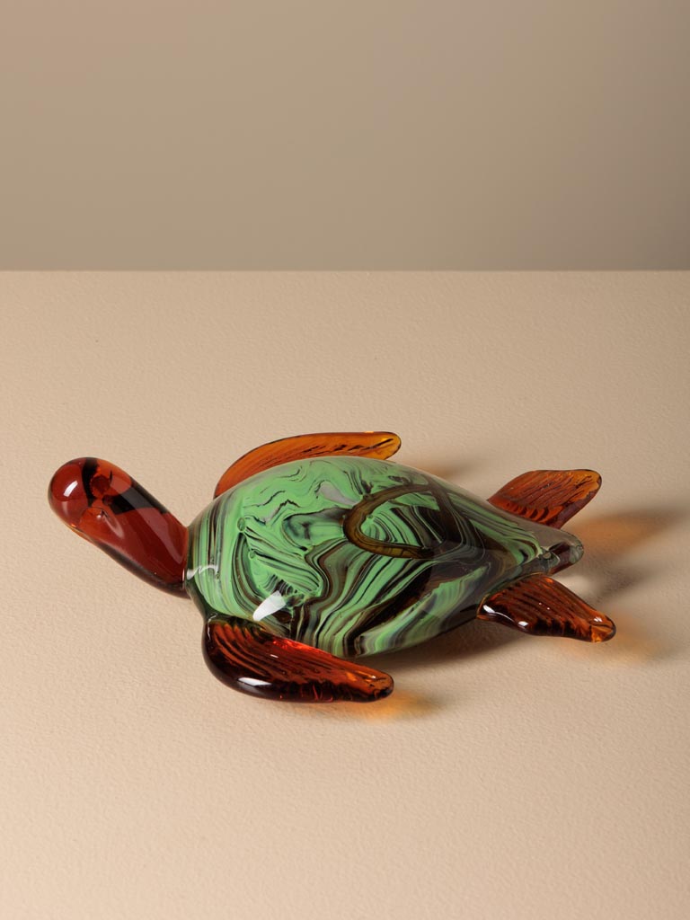 Glass turtle green smoke - 3