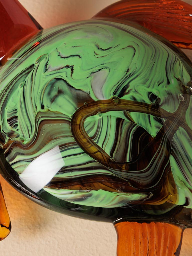 Glass turtle green smoke - 4