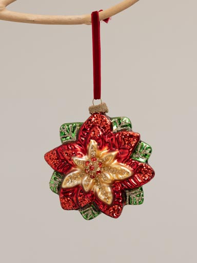 Hanging xmas flower