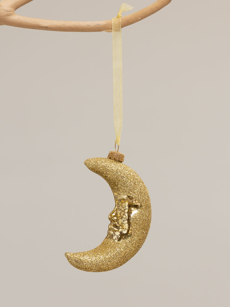 Hanging golden moon - 1