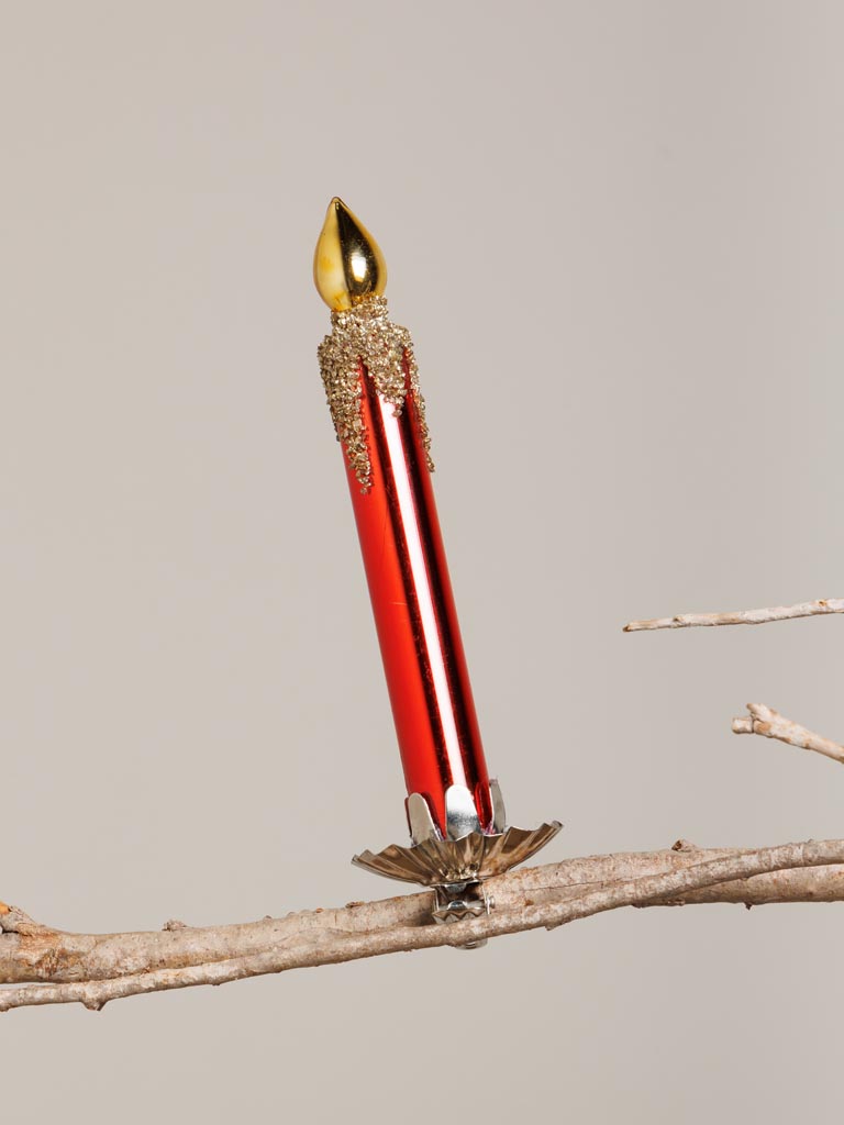 Xmas ball candle clip Hänsel - 1