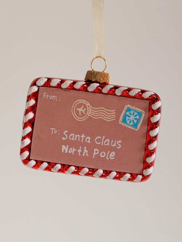 Xmas ball Santa Claus Postcard - 3