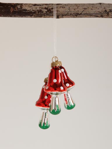 Hanging 3 Mushrooms