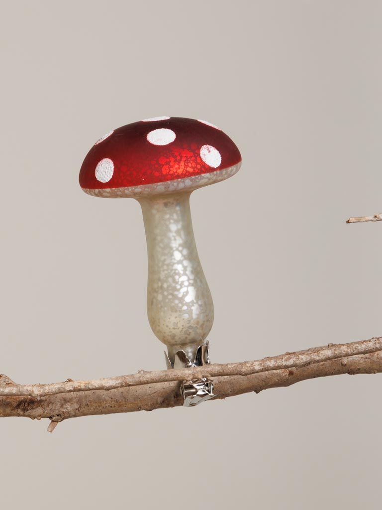 Xmas ball mushroom clip Theodore - 1