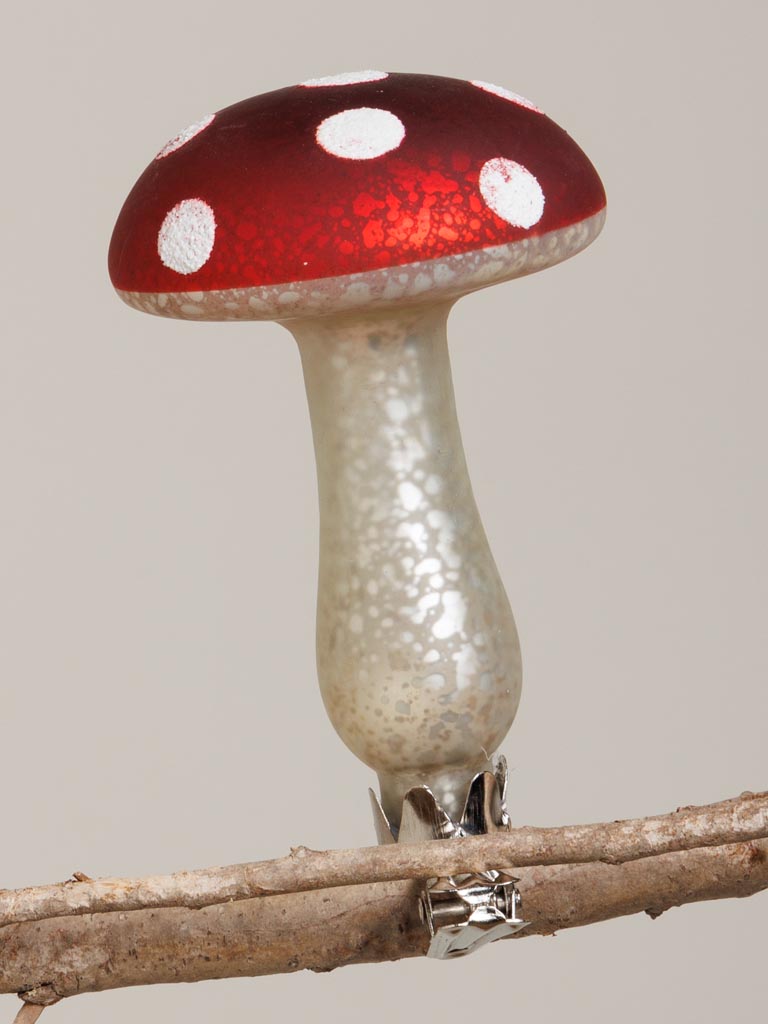 Xmas ball mushroom clip Theodore - 3
