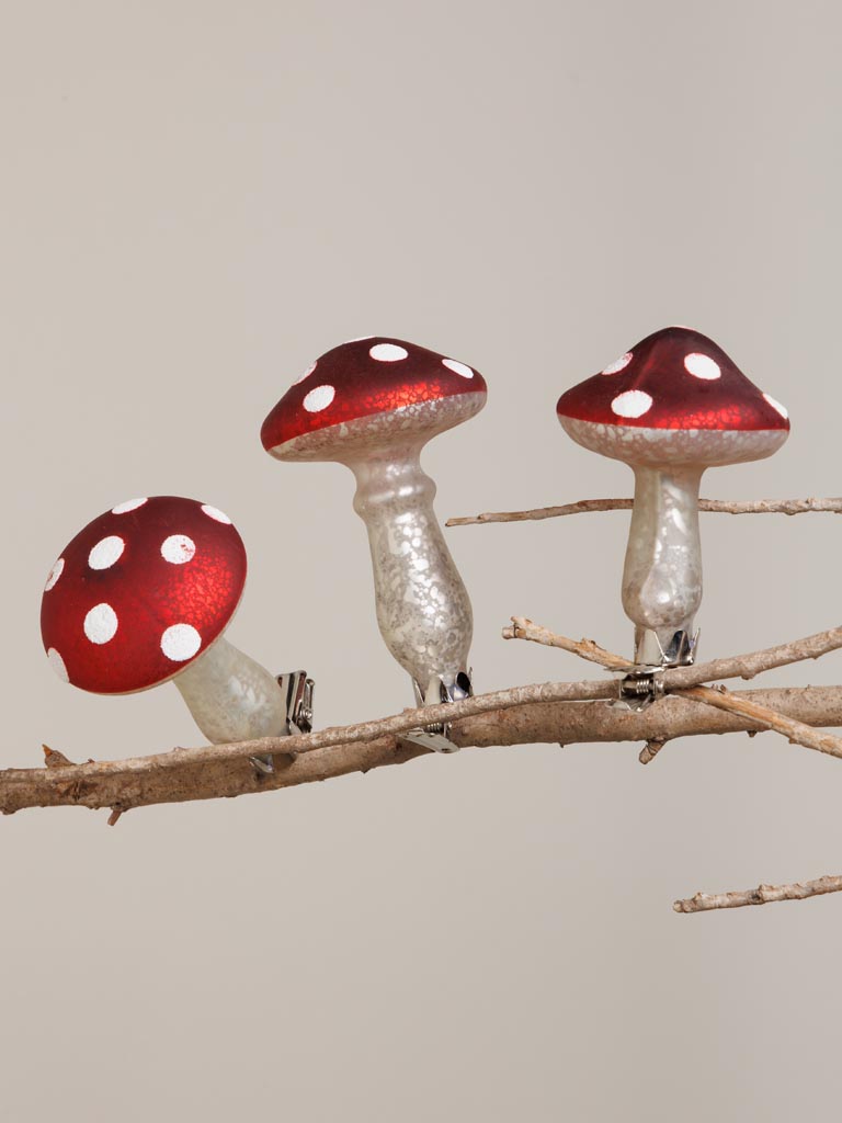 Xmas ball mushroom clip Theodore - 4