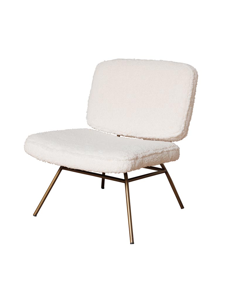 Fauteuil blanc Nuuk - 2