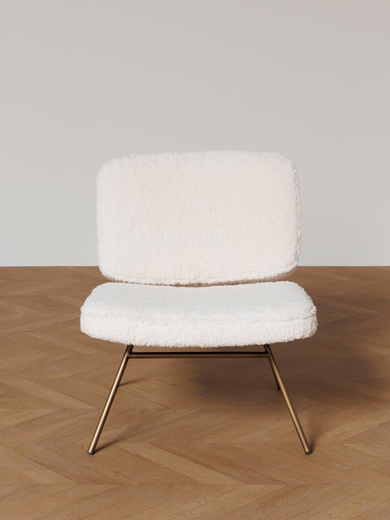 Fauteuil blanc Nuuk - 3