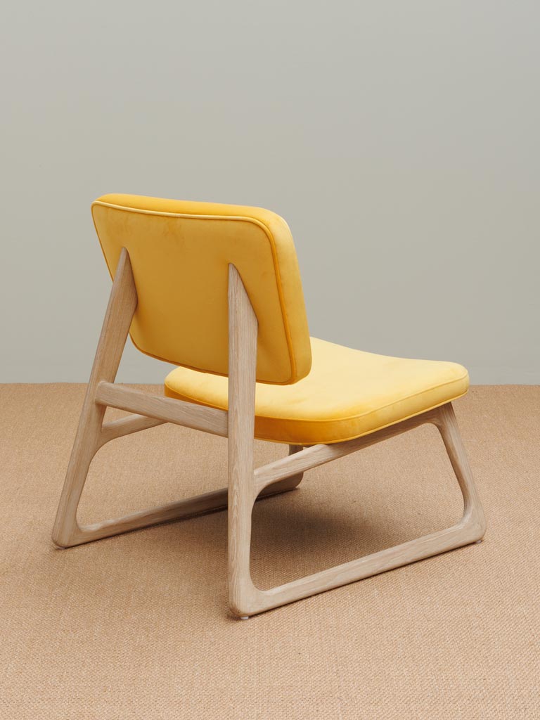 Yellow armchair Orpiment - 5